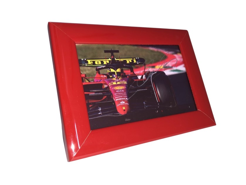  Charles Leclerc Signed Mounted Photo Display Formula