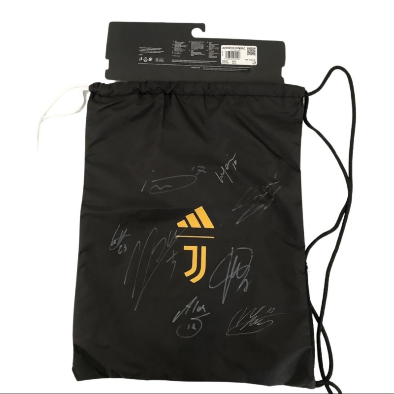 Gymsac ufficiale Juventus, 2023/24 - Autografata dai giocatori