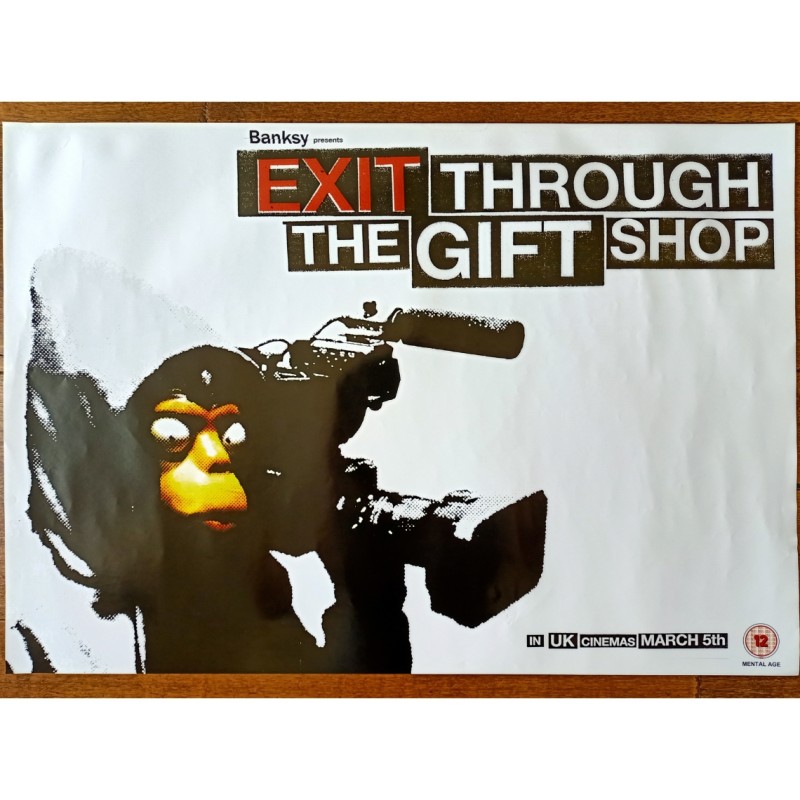 Poster ufficiale di 'Exit Through the Gift Shop' 2010