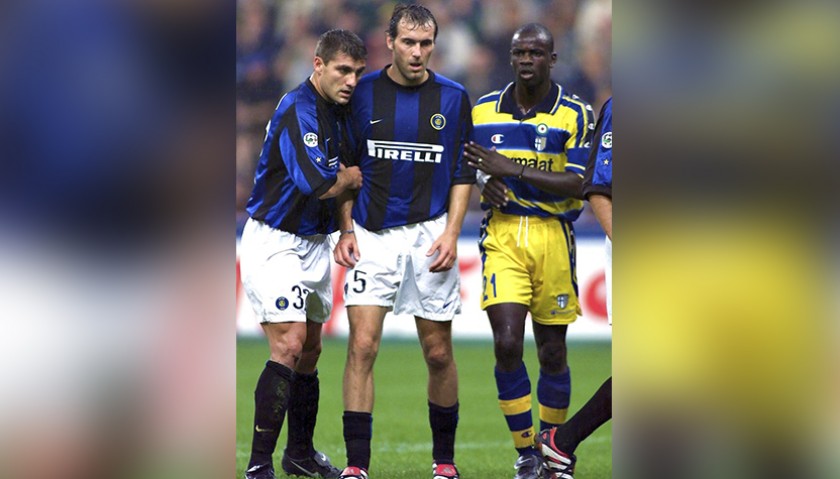 Blanc's Match-Issued/Worn Inter Shirt, Serie A 1999/00