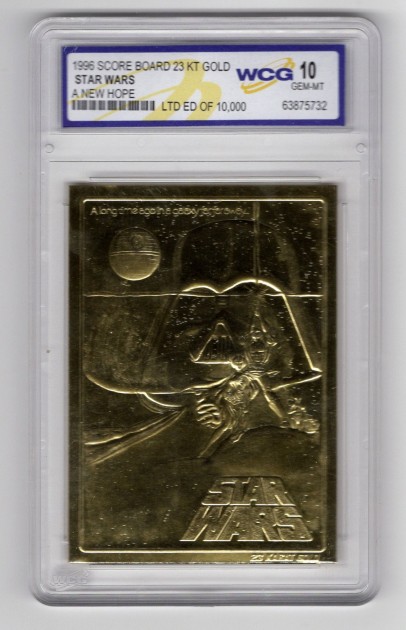 Star Wars Limited Edition Gold Card - A New Hope