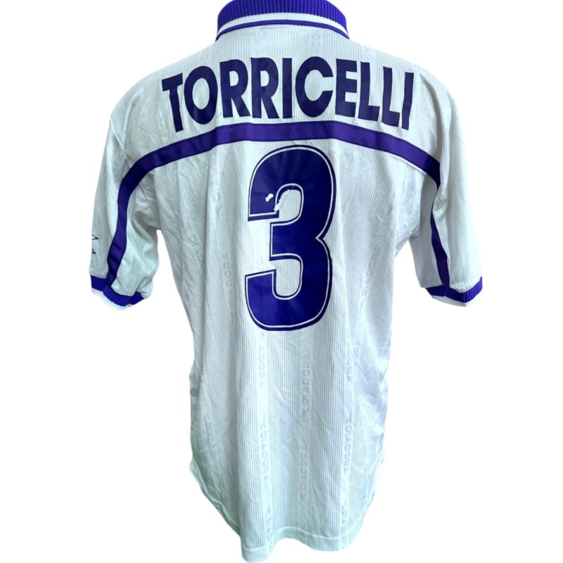 Torricelli's Fiorentina Match-Worn Shirt, 2000/01