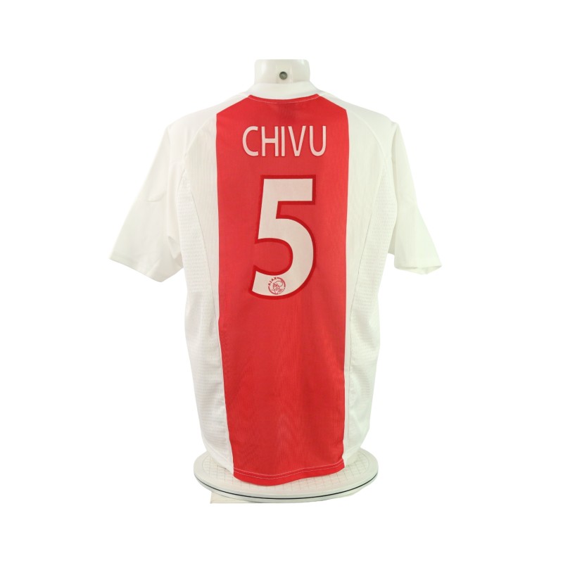 Chivu's Ajax Official Shirt, 2006/07