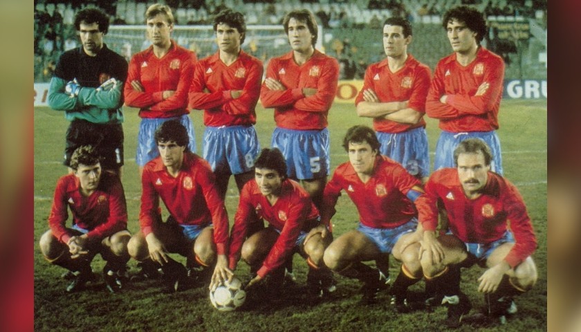 Carrasco's Spain Match Shirt, 1985