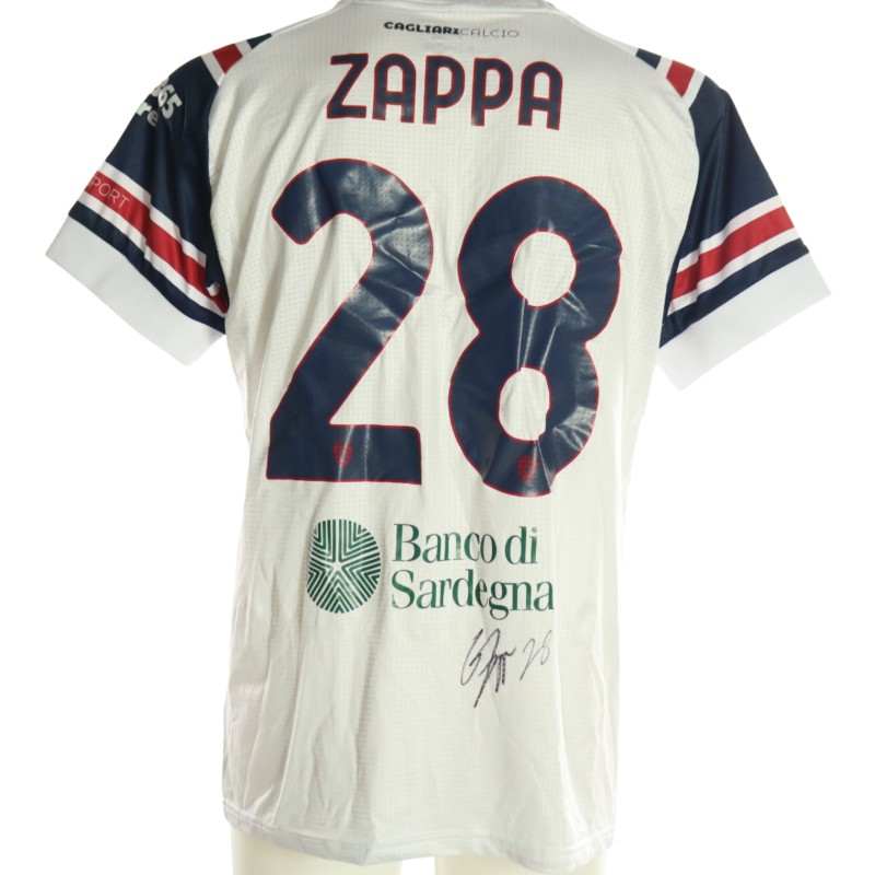 Zappa's Signed Unwashed Shirt, Cagliari vs Torino 2026