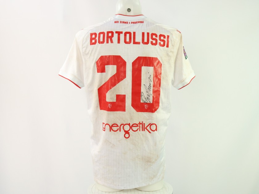 Bortolussi's Signed Unwashed Shirt, Lecco vs Padova 2024