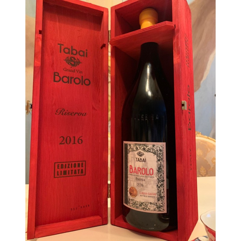 Bottiglia  jeroboan 3 litri di Barolo Tabai Gran Vin, Riserva 2016 - Edizione Limitata