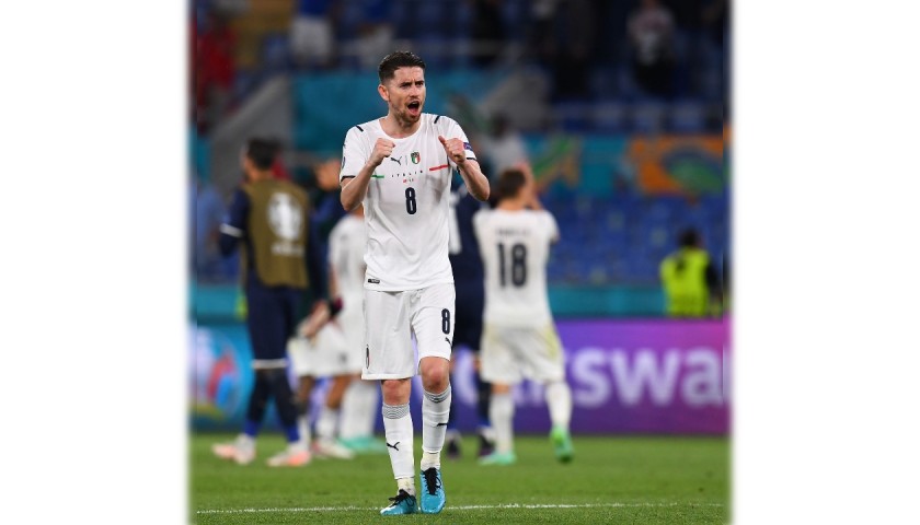 Jorginho's Match Shirt, Turkey-Italy 2021