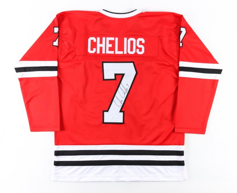 Chris Chelios Signed Chicago Blackhawks Jersey
