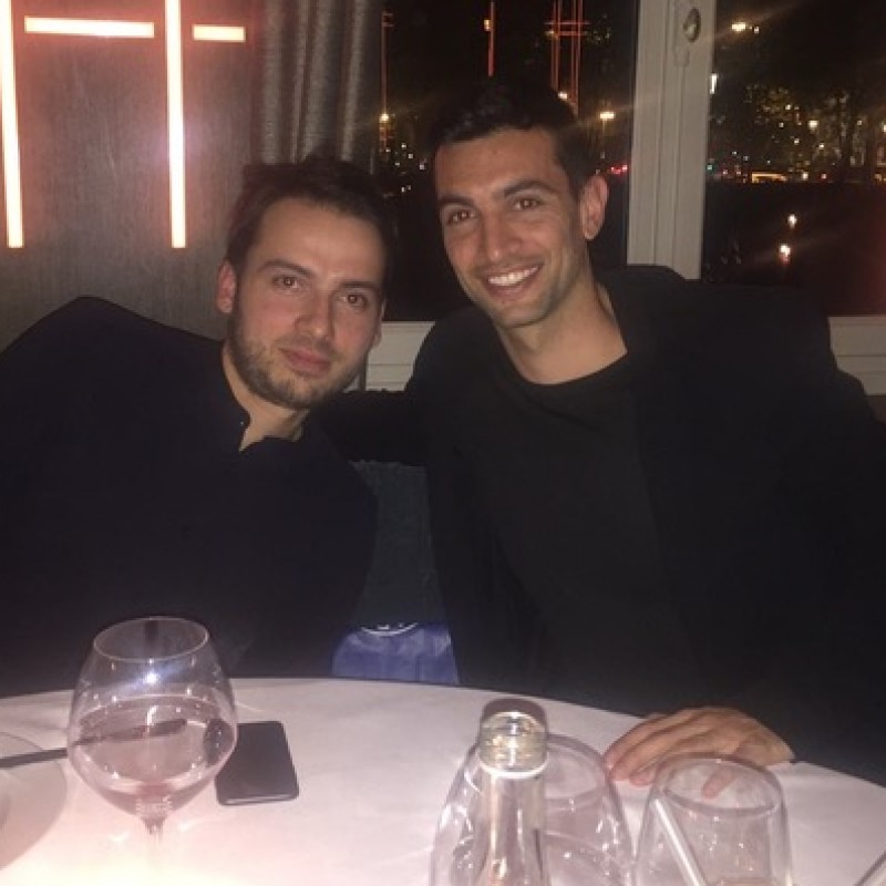 Dinner with Javier Pastore, PSG football player