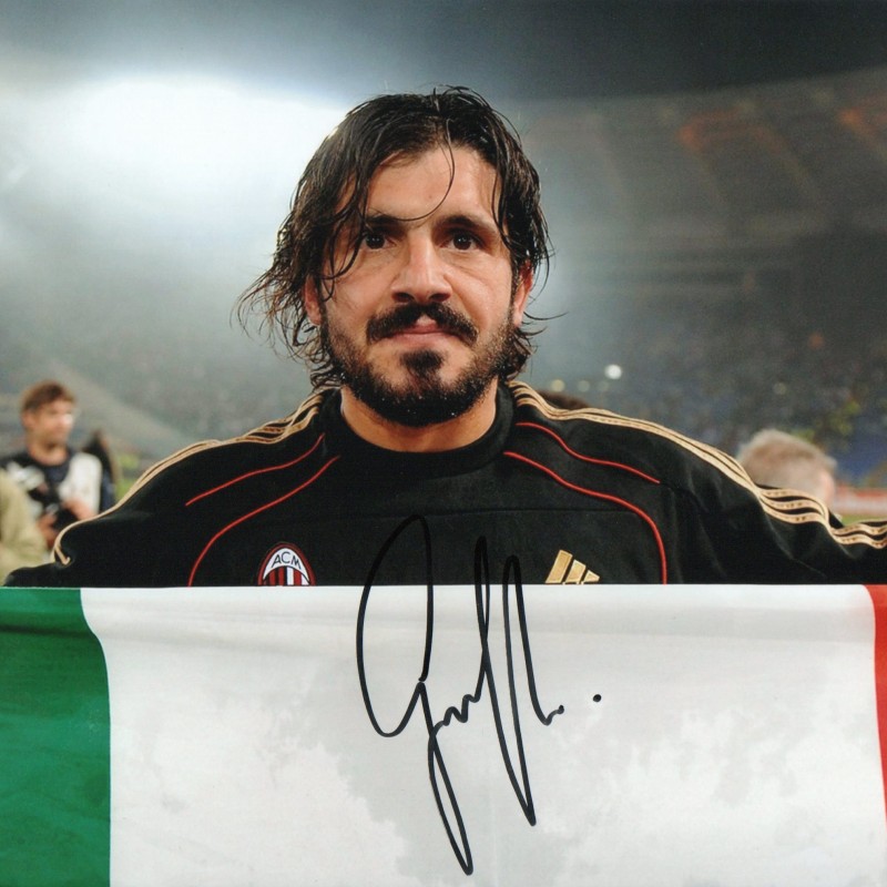 Gennaro Gattuso Signed Photograph