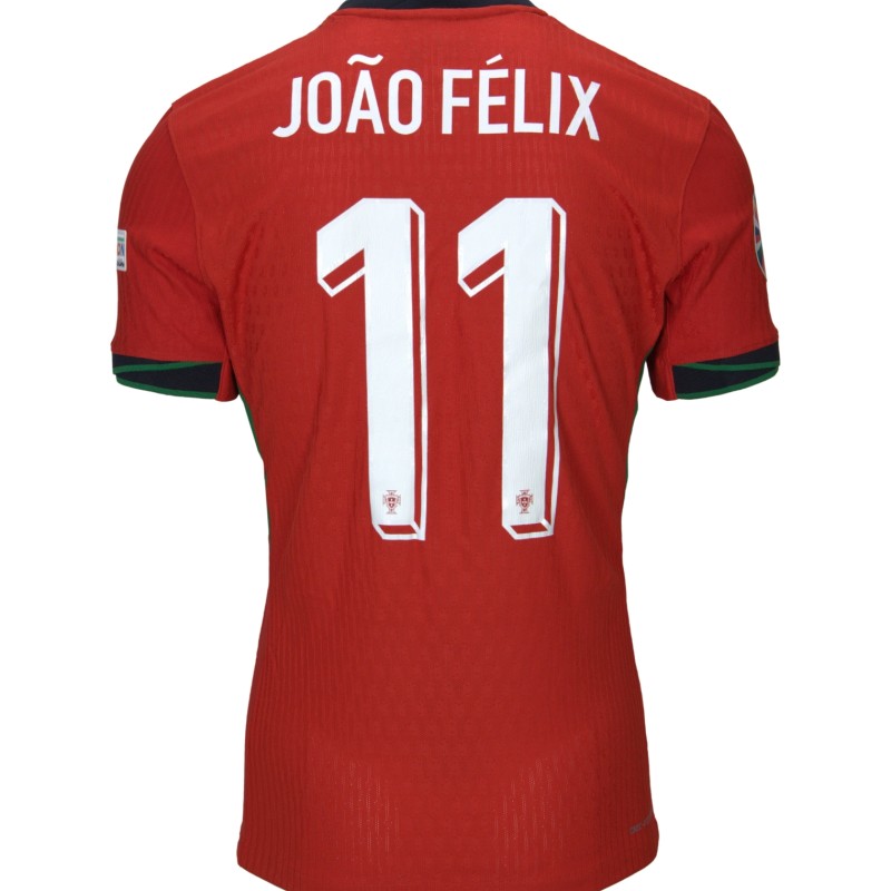 Joao Felix's Portugal vs France Match-Issued Shirt, EURO 2024