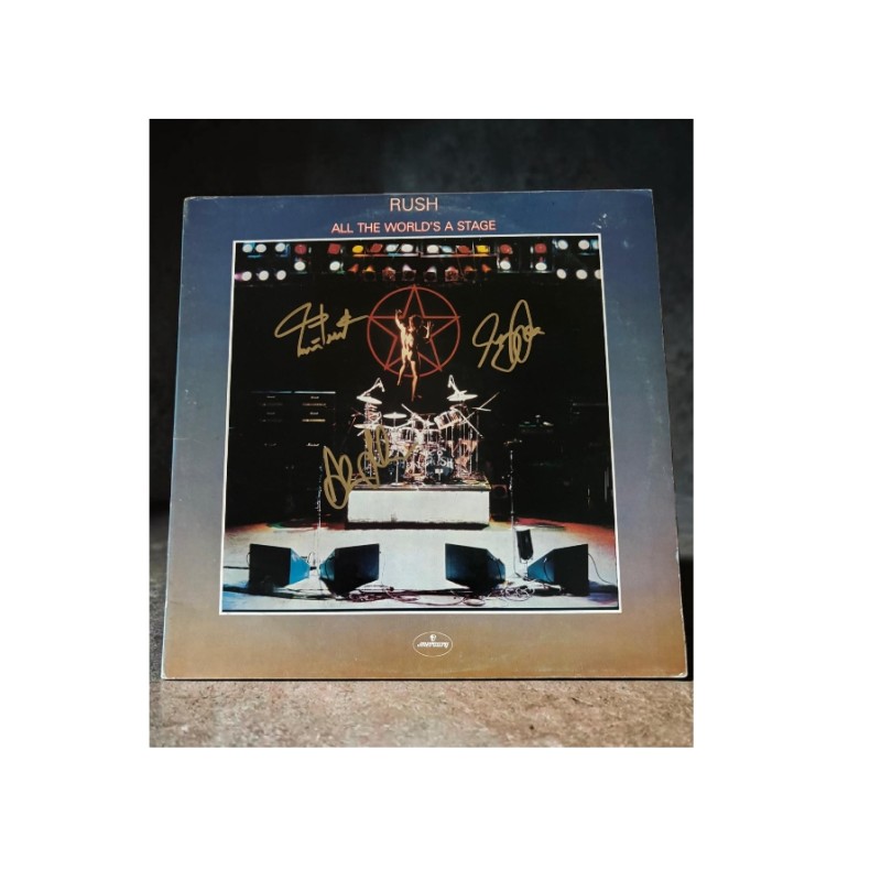 Rush Signed Vinyl LP