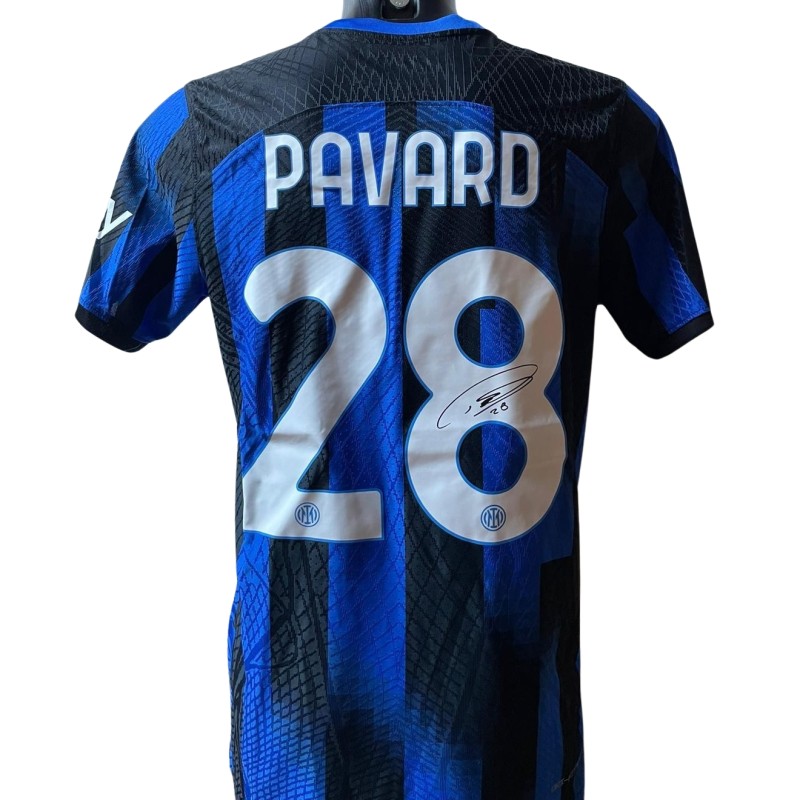 Pavard Replica Inter Shirt, 2023/24 - Signed with video proof