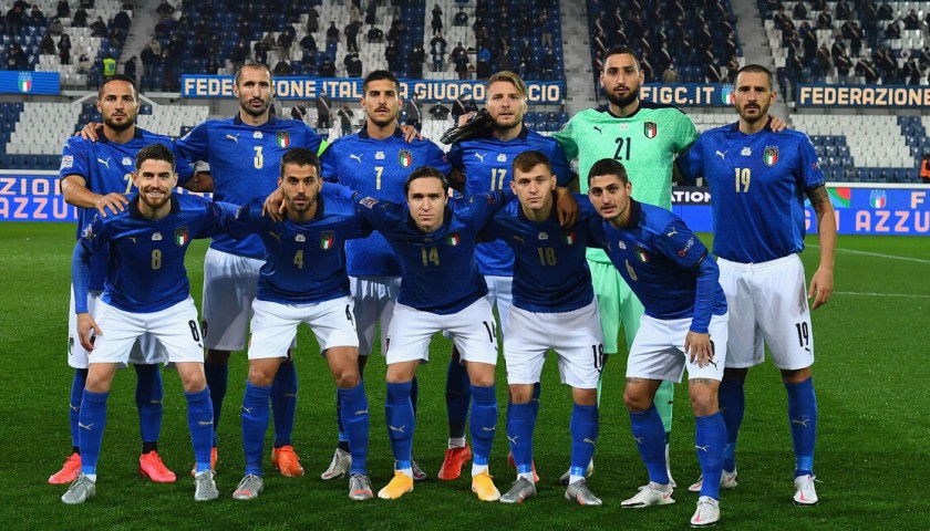 Donnarumma's Match Shirt, Italy-Holland 2020