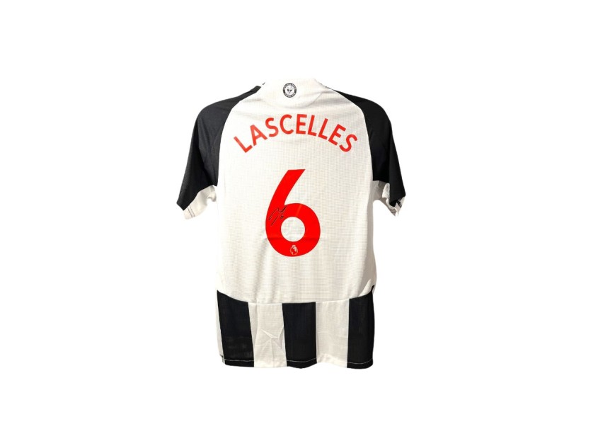 Jamaal Lascelles' Newcastle United 2024/25 Signed Replica Player Version Shirt 