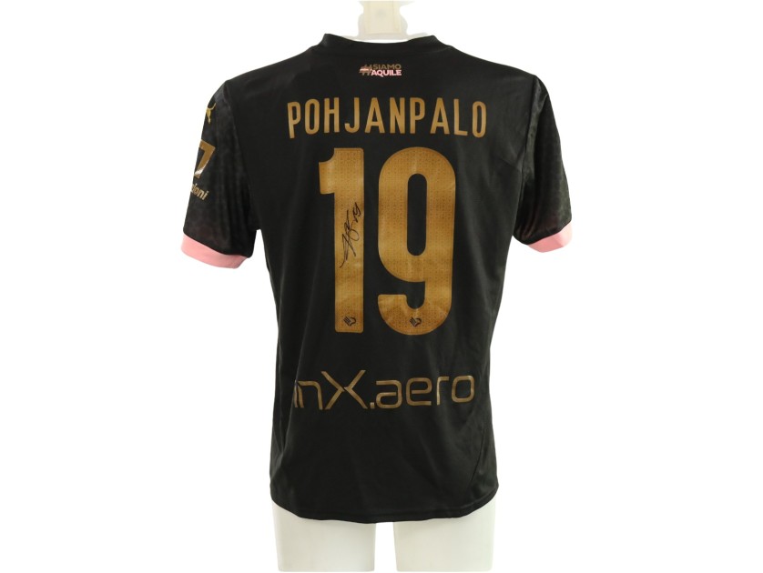 Pohjanpalo's Palermo Signed Official Shirt, 2024/25