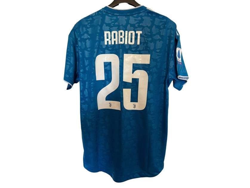 Rabiot's Juventus Issued Shirt, 2019/20