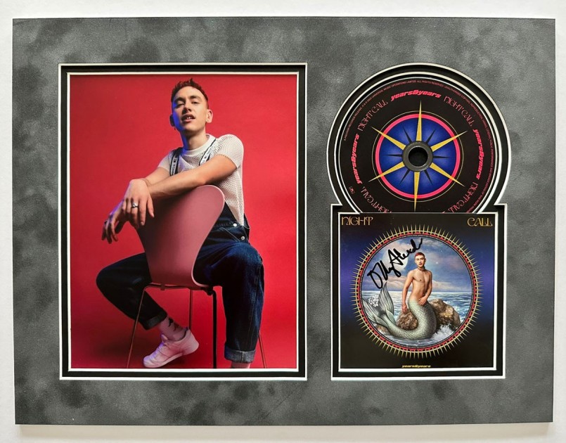 Olly Alexander Signed and Mounted CD