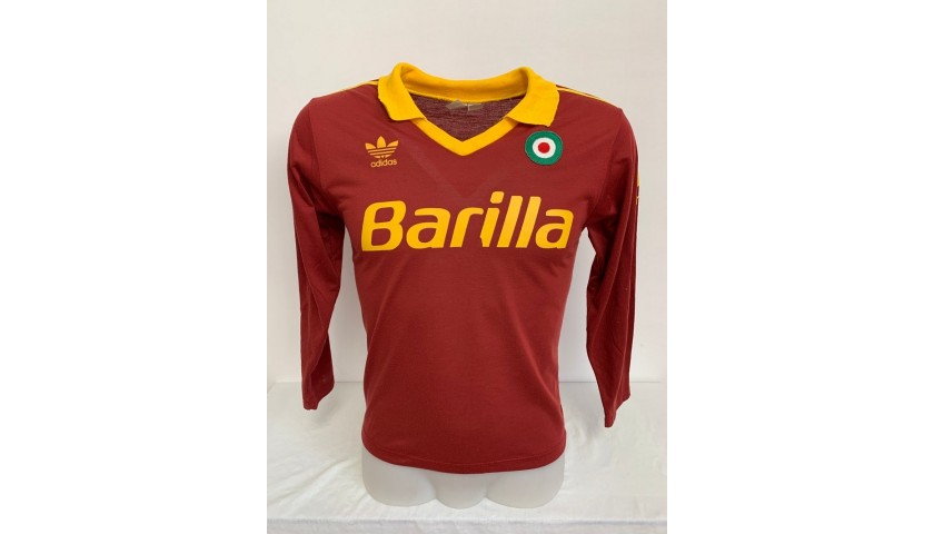 Roma Jersey Home Soccer Jersey 1991/92