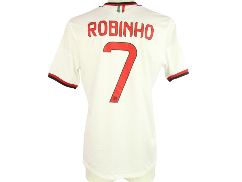 Robinho's AC Milan Match Shirt, 2013/14