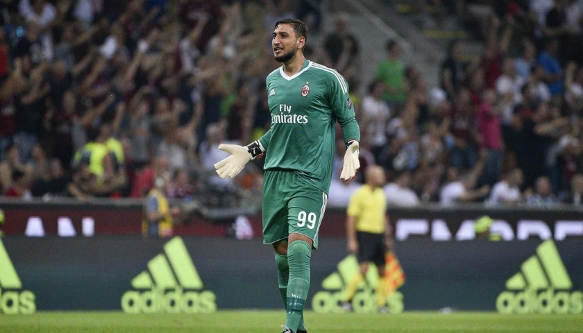 Donnarumma's Official 2017/18 Shirt - Signed
