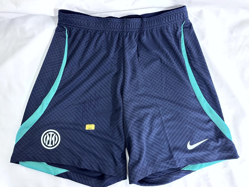 Bastoni's Inter Signed Official Shorts