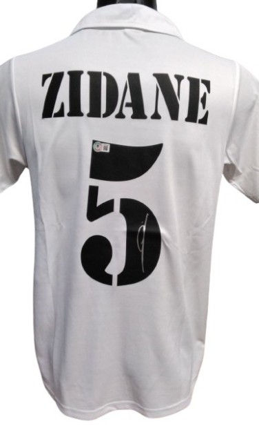 Maglia replica Zidane Real Madrid, 2002/03 - Autografata