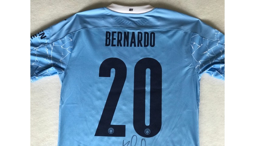 Bernardo Silva's Match-Issued Signed Shirt, Carabao Cup Final