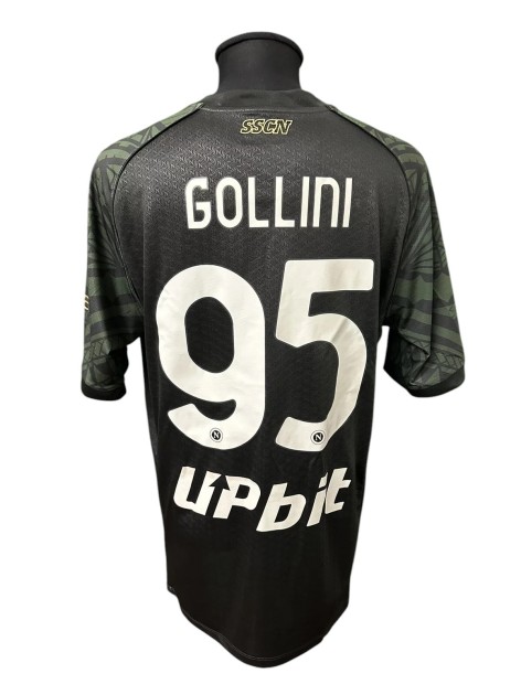 Gollini's Napoli Issued Shirt, 2023/24