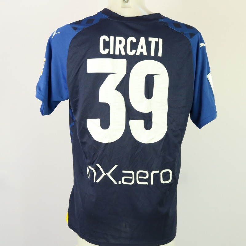 Circati's Unwashed Shirt Parma vs Ternana 2023 - Patch 110 Years
