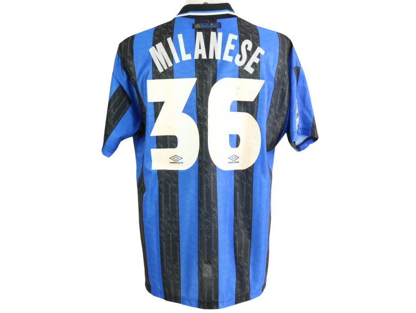 Milanese Official Inter Milan Shirt, 1997/98