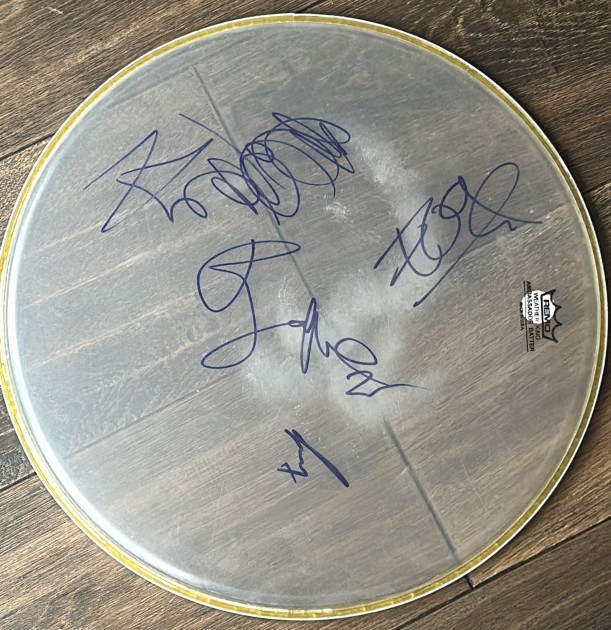 U2 Signed Drumskin