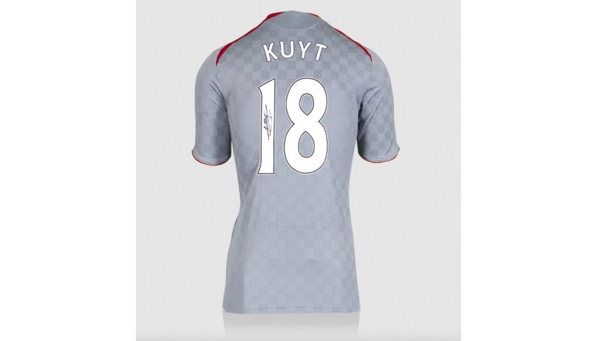 Dirk Kuyt's Liverpool Signed Shirt