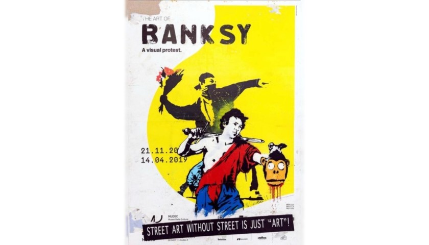 "Banksy Street Art Is Dead" by Mr Savethewall