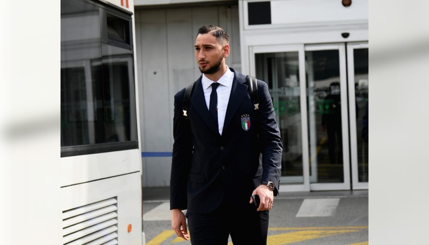 Gianluigi Donnarumma's Italy National Football Team Trench Coat