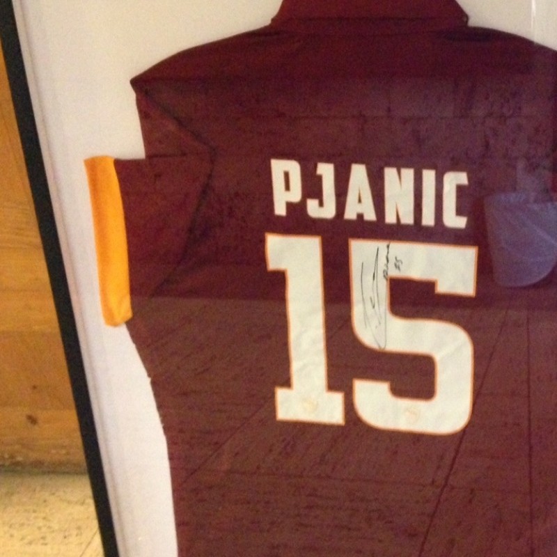 Pjanic Roma shirt framed - signed