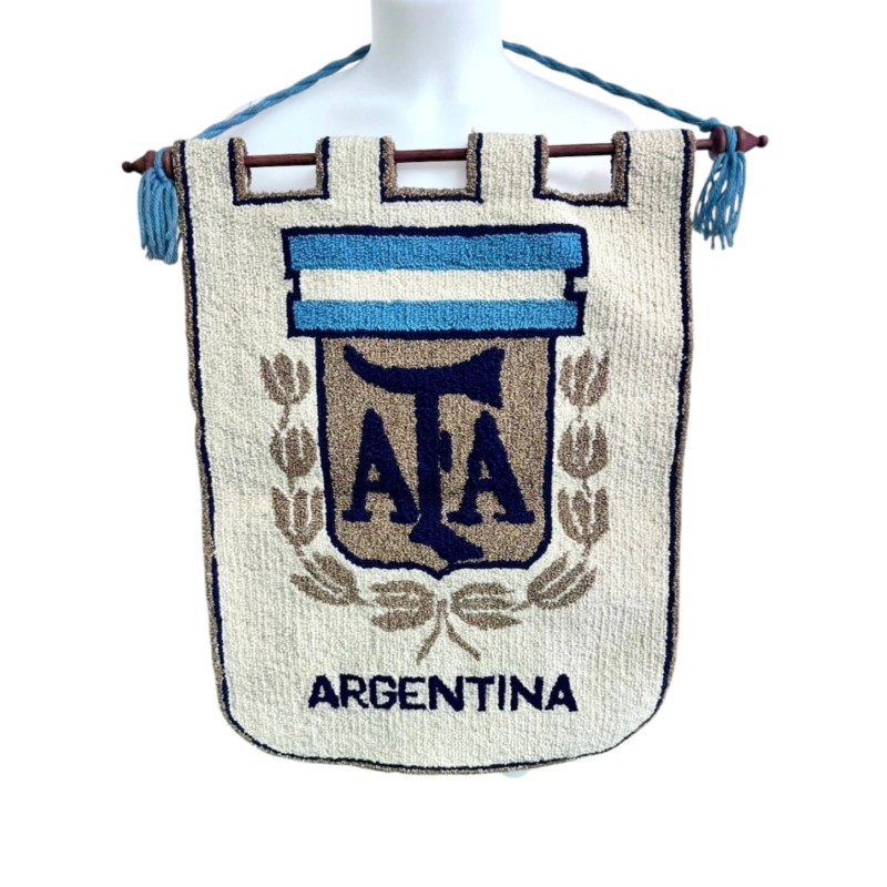 Argentina Match-Issued Pennant, FIFA World Cup 1982
