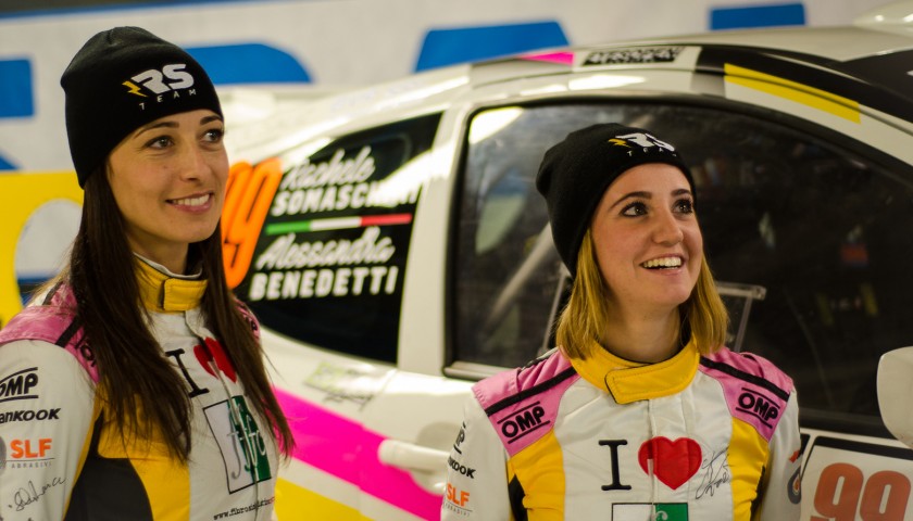 Tuta indossata da Alessandra Benedetti al Monza Rally Show 2017