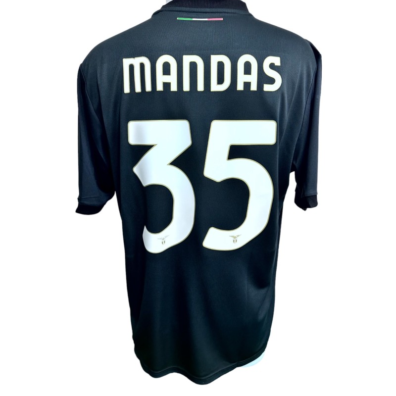 Mandas's Match Shirt, Lazio vs Empoli 2024 - Special 50th Anniversary First Scudetto
