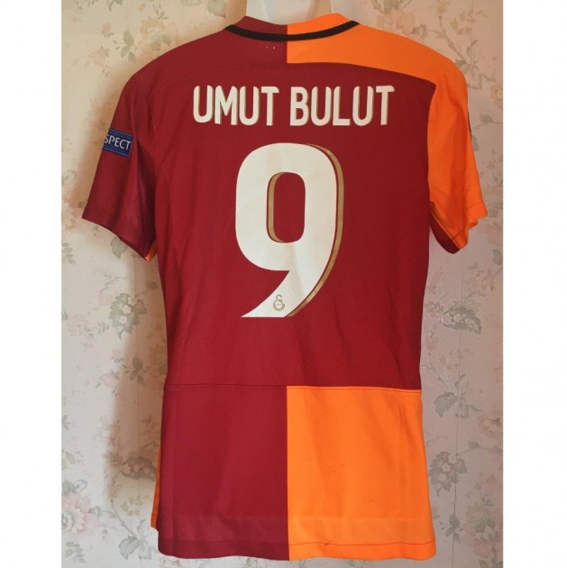 Match worn Umut Bulut shirt, Galatasaray-Lazio Europa League 18/2/16