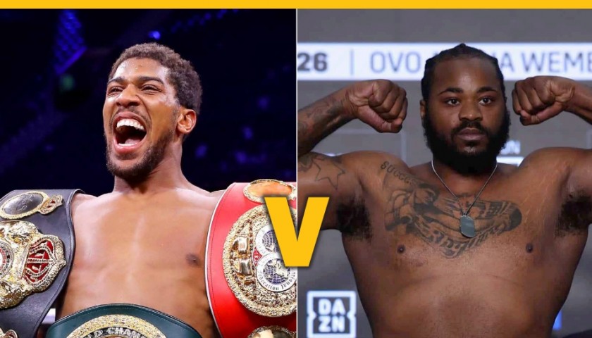 Anthony Joshua v Jermaine Franklin - Tickets and Hospitality Package for Two