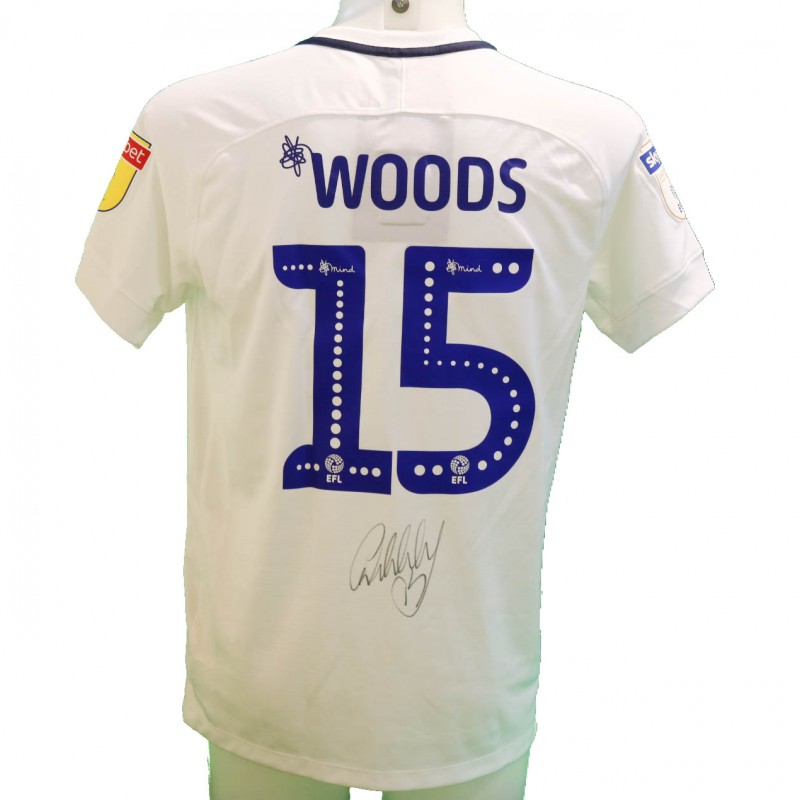 Woods' Preston Issued and Signed Poppy Shirt