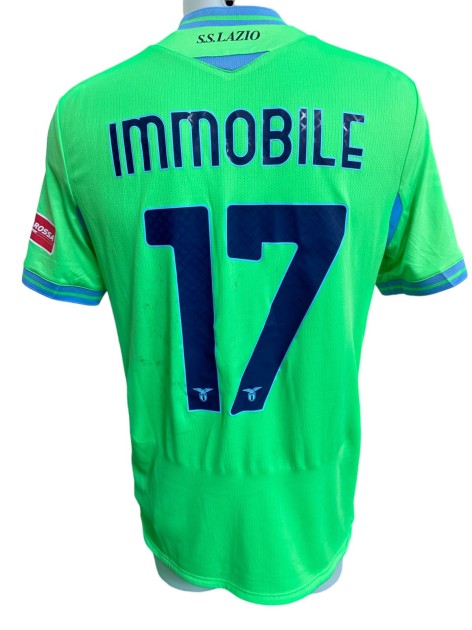 Immobile's Lazio unwashed Shirt, 2020/21