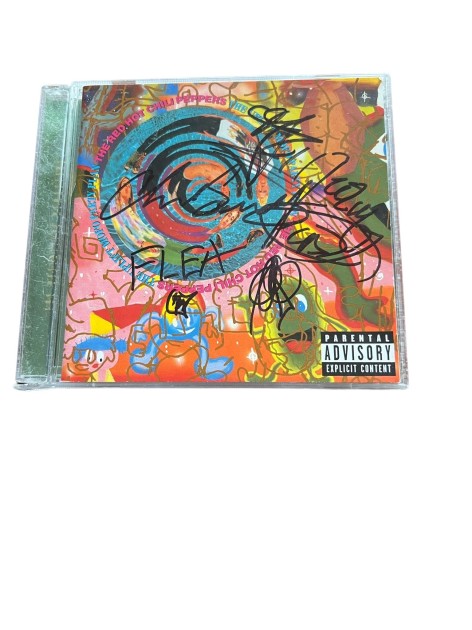 Red Hot Chili Peppers Signed CD