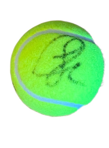 Tennis Ball - Signed by Jannik Sinner