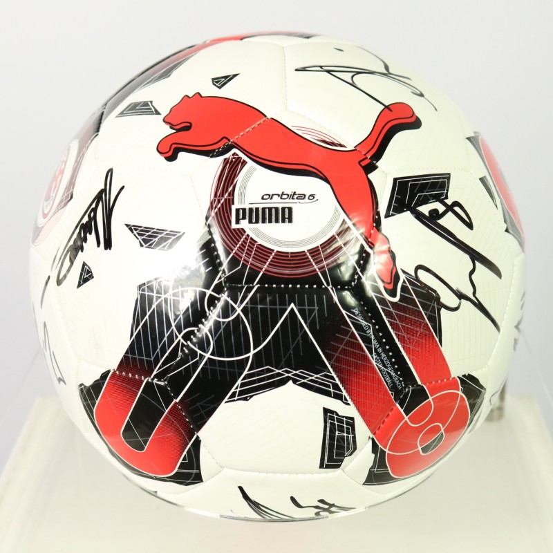 Milan official ball, 2023/24 - Signed by the squad