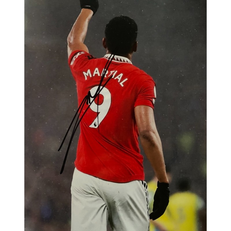 Anthony Martial Signed Photograph