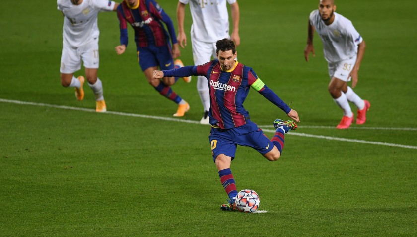 Official UCL 2020/21 Football - Signed by Messi