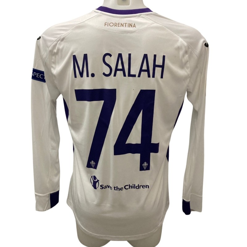 Salah's Fiorentina Match-Issued Shirt, EL 2014/15